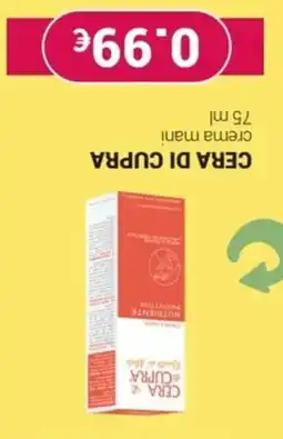 Tigotà CERA DI CUPRA crema mani offerta