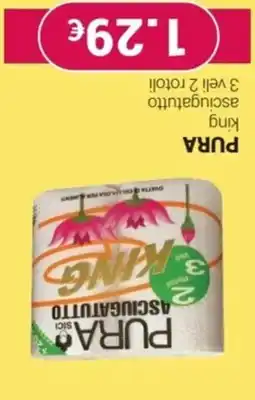 Tigotà PURA king asciugatutto offerta