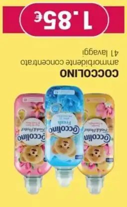 Tigotà COCCOLINO ammorbidente concentrato offerta