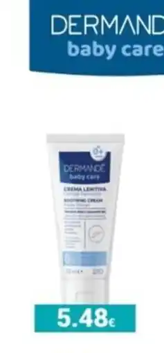 Tigotà DERMANDE baby care Crema lenitiva offerta