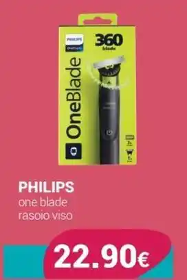 PHILIPS one blade rasoio viso