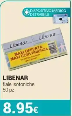 Tigotà LIBENAR fiale isotoniche offerta