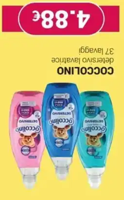 Tigotà COCCOLINO detersivo lavatrice offerta