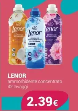 Tigotà LENOR ammorbidente concentrato offerta