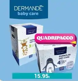 Tigotà DERMANDĒ baby care Quadripacco offerta