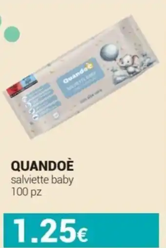 Tigotà QUANDOÈ salviette baby offerta