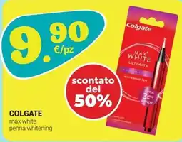 Tigotà COLGATE max white penna whitening offerta