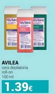 Tigotà AVILEA cera depilatoria roll-on offerta