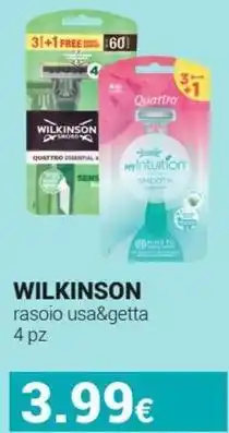 Tigotà WILKINSON rasoio usa&getta offerta