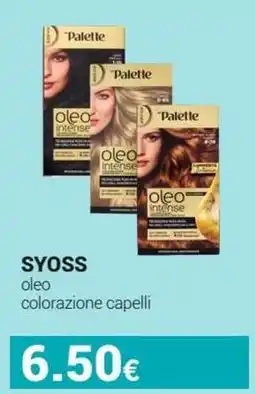 Tigotà SYOSS oleo colorazione capelli offerta
