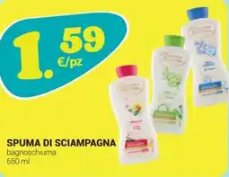 Tigotà SPUMA DI SCIAMPAGNA bagnoschiuma offerta