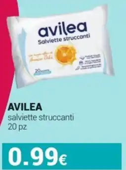 Tigotà AVILEA salviette struccanti offerta