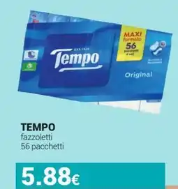 Tigotà TEMPO fazzoletti 56 pacchetti offerta