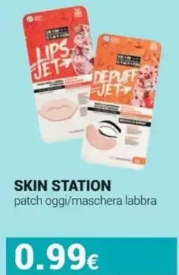 Tigotà SKIN STATION patch oggi/maschera labbra offerta