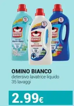 Tigotà OMINO BIANCO detersivo lavatrice liquido offerta