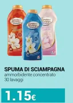 Tigotà SPUMA DI SCIAMPAGNA ammorbidente concentrato offerta