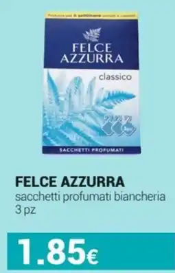 Tigotà FELCE AZZURRA sacchetti profumati biancheria offerta