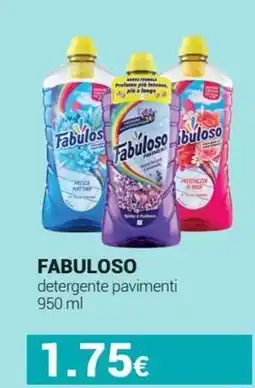 Tigotà FABULOSO detergente pavimenti offerta