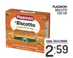 Eurocash Plasmon biscotti offerta