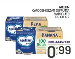 Eurocash Mellin omogeneizzati di frutta offerta