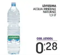 Eurocash Levissima acqua minerale naturale offerta