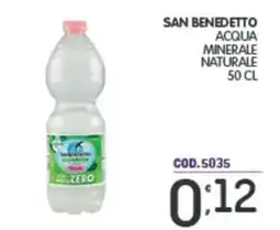 Eurocash San benedetto acqua minerale naturale offerta
