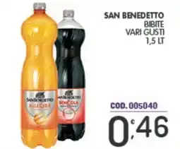 Eurocash San benedetto bibite offerta