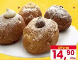 Eurospar Frittelle cioccolato, caramello e burro salato, al pistacchio o alla crema* offerta