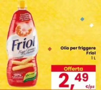 Eurospar Olio per friggere Friol offerta