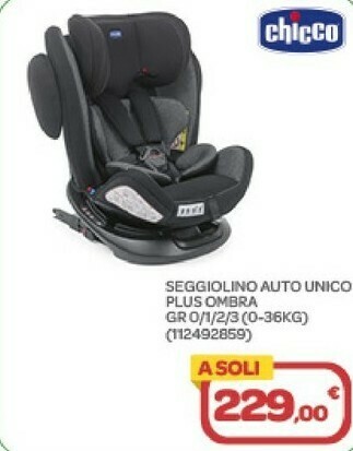 Bimbo Store Seggiolini auto offerta