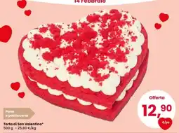Eurospar Torta di San Valentino offerta