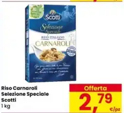 Eurospar Riso Carnaroli Selezione Speciale Scotti offerta