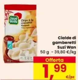 Eurospar Cialde di gamberetti Suzi Wan offerta