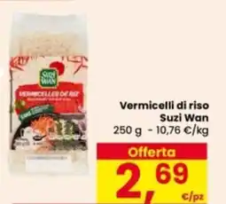 Eurospar Vermicelli di riso Suzi Wan offerta