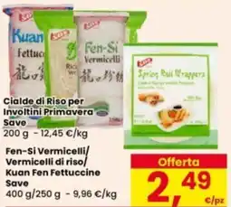 Eurospar Cialde di Riso per Involtini Primavera Ric offerta