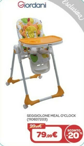 Bimbo Store Seggiolone offerta
