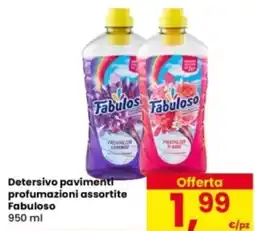 Eurospar Detersivo pavimenti profumazioni assortite Fabuloso offerta