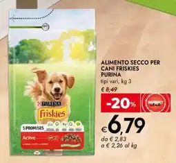 Bennet Alimento secco per cani FRISKIES PURINA offerta