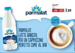 Bennet Latte barista PARMALAT offerta