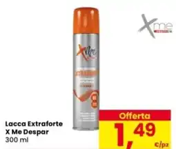 Eurospar Lacca Extraforte X Me Despar offerta