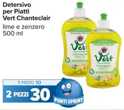 Carrefour Detersivo per Piatti Vert Chanteclair offerta