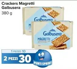 Carrefour Crackers Magretti Galbusera offerta
