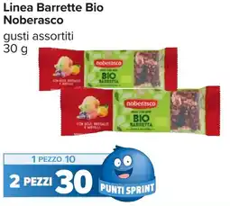 Carrefour Linea Barrette Bio Noberasco offerta