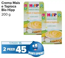 Carrefour Crema Mais e Tapioca Bio Hipp offerta
