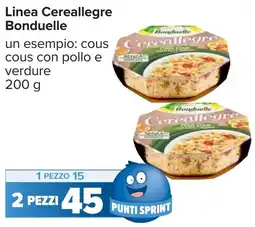 Carrefour Linea Cereallegre Bonduelle offerta