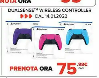 Gamestop Dualsense wireless controller offerta