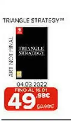 Gamestop Triangle strategy standard inglese, ita switch offerta