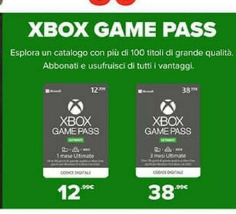 Xbox game pass xbox one
