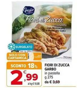 Iperal Fiori di zucca GARBO offerta