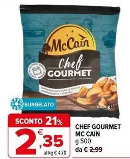 Iperal Chef gourmet MC CAIN offerta